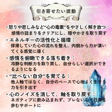 画像3: 【 心のノイズを消す 】ブルーアパタイト6mm×ホワイトシェル（マザーオブパール）4mm ブレスレット【比べない自分 】 (3)